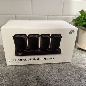 T3 Black Hot Rollers Set